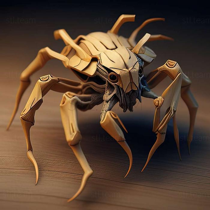 3D model Ixodes steini (STL)